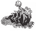 Xerbo's holy symbol, Sam Wood, The Scarlet Brotherhood (1998)